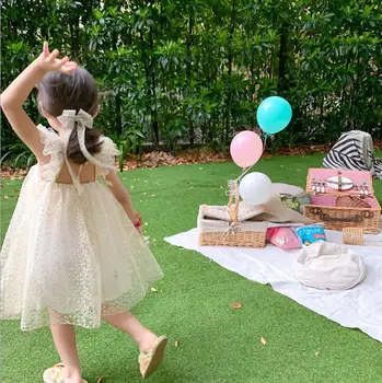 

2020 New Girls Princess Dress Spring Fashion Girls Vest Dresses 1-7t QA531