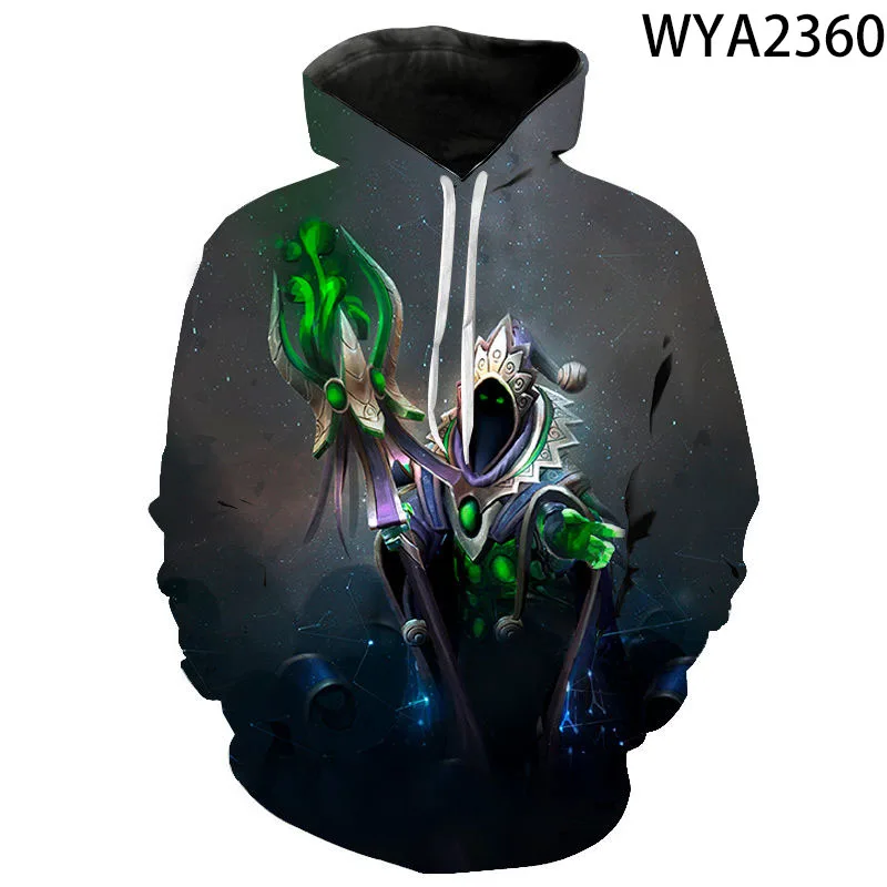 Толстовка Dota 2 для мужчин и женщин свитшот с 3D принтом пуловер уличная одежда