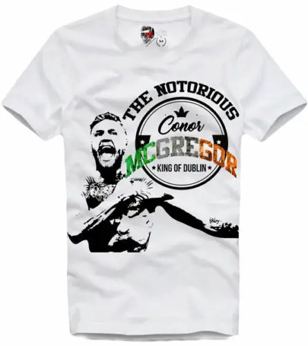 

E1SYNDICATE T-SHIRT CONOR MCGREGOR mmqa BOXING Floid Mayweather 2854c
