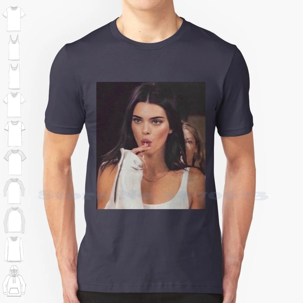 T-Shirt Vintage Di Moda Lecca-Lecca Canotta T-Shirt Kim K Kardashian Khloe Kardashian Khloe Kourtney Kardashian Kourtney Kendall