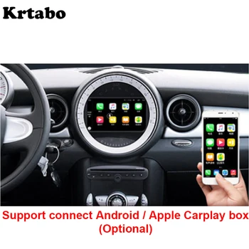 

Android 2G RAM Car DVD GPS Navigation Player Car Stereo For BMW Mini Cooper 2006 2007 2008-2013 Radio Head unit WIFI Carplay