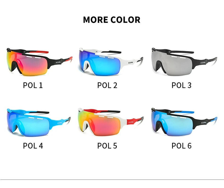 Мужские и женские поляризованные очки для велоспорта UV400, очки для велоспорта TR90, очки для велоспорта, очки для спорта на открытом воздухе, велосипедные солнцезащитные очки с 4 линзами