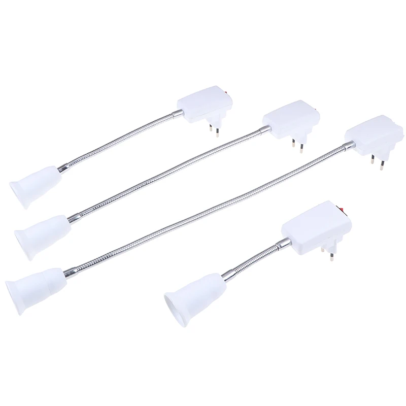 Горячее предложение! Распродажа! 1 шт. E27 настольный светильник лампа держатель гнездо+ переключатель адаптер конвертер ес Plug