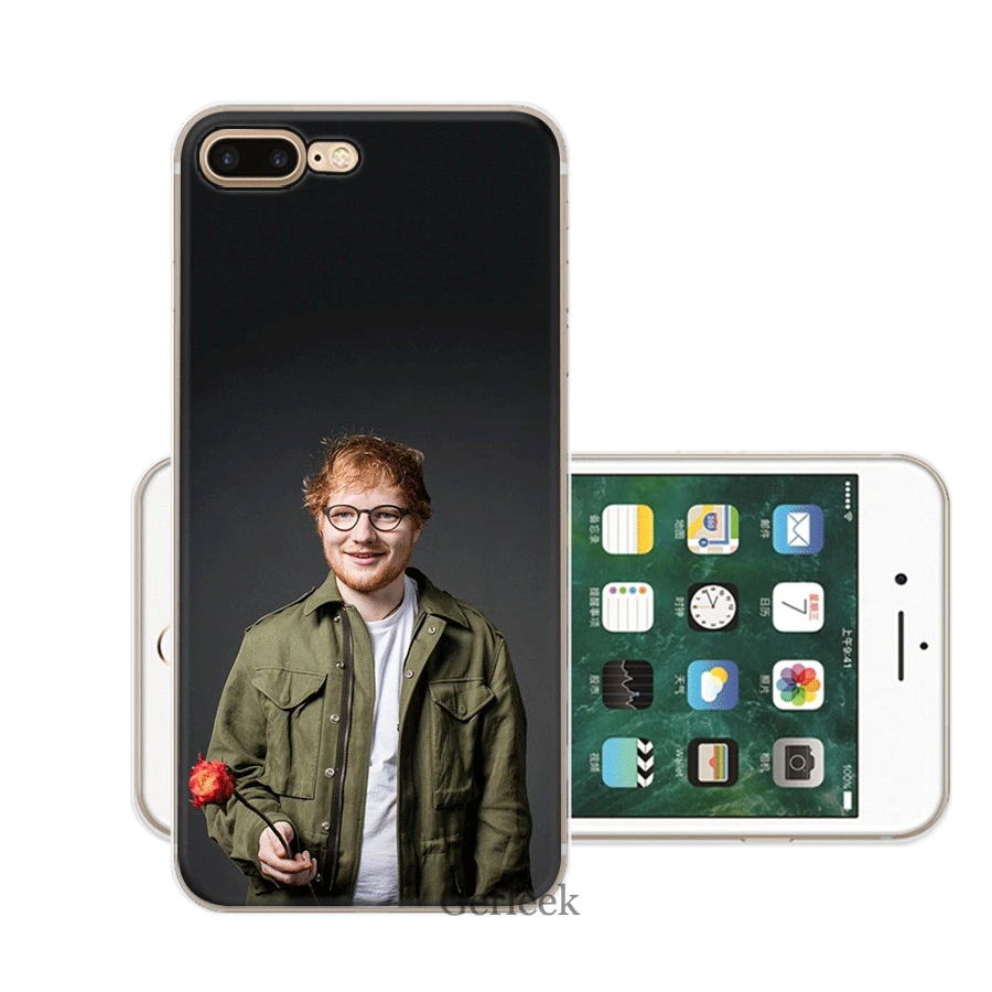 Мобильный телефон чехол для iPhone 6 6s 7 8 P Lus XR X XS Max 5 5S SE Shell Ed Sheeran X Жесткий Чехол - Цвет: H11