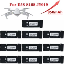 Lipo-Battery Drones Quadcopter-Spare-Parts 850mah RC for E58 S168/Jy019/Rc 1-10pcs Upgraded