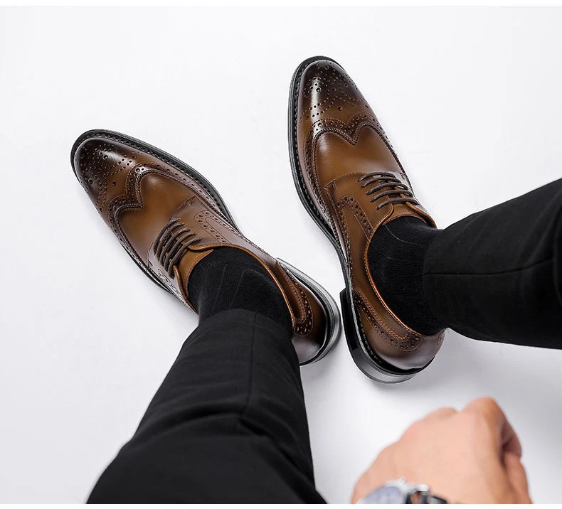 נעלי אלגנט אוקספורד לגברים