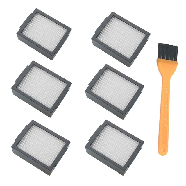 9cps Filter for iRobot Roomba I Series E Series Sweeping Robot Accessories for iRobot i7 E5 E6 Replacement Filters 6pcs
