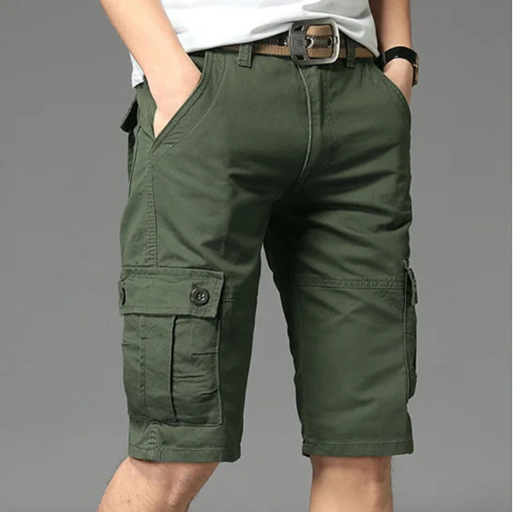 

Military Shorts Men Short Hombre Masculino Men'S Sports Streetwear Tooling Breeches Sweatpants Joggers Pantalon Corto Army