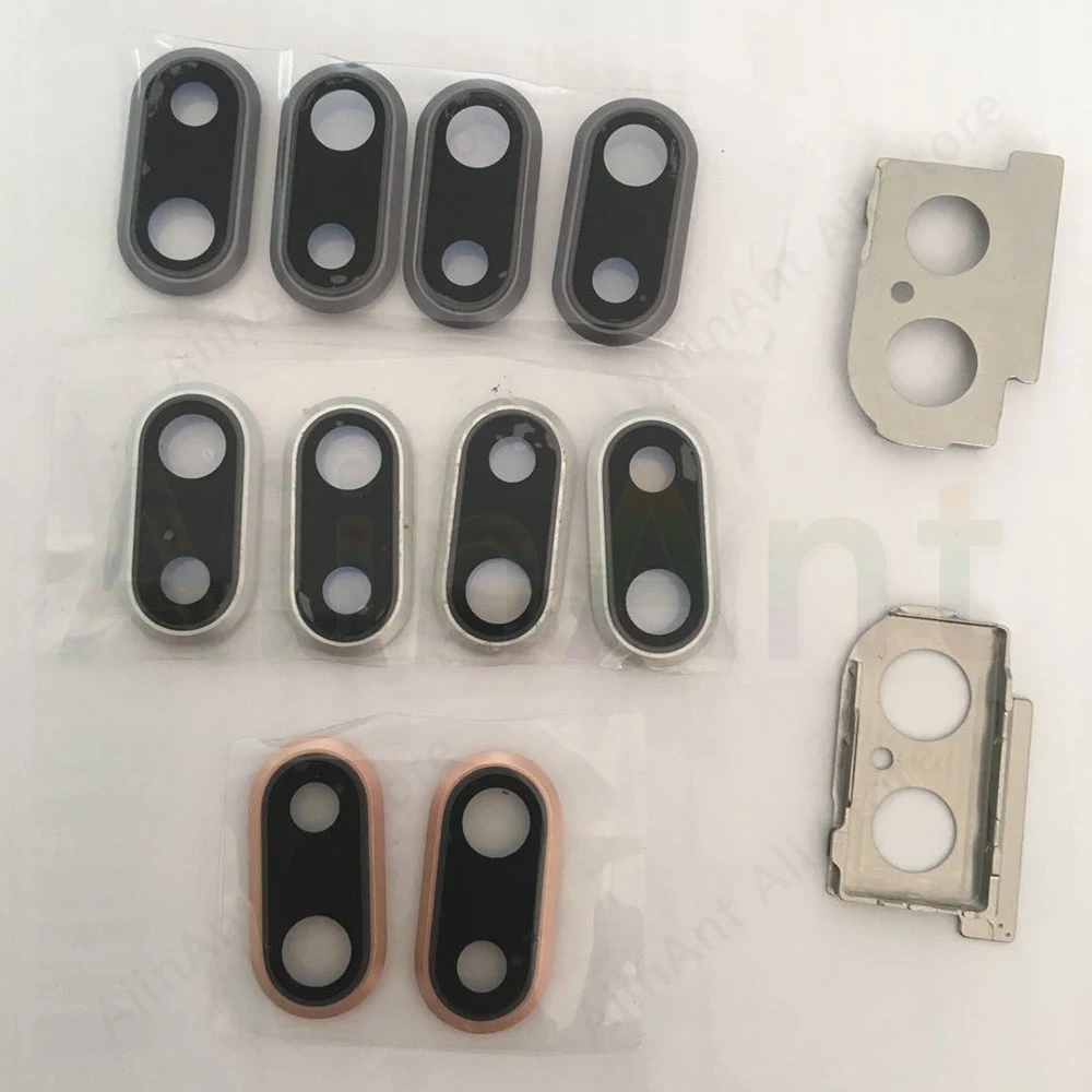 Original Sapphire Crystal Back Rear Camera Glass Ring For iPhone 7 8 Plus Camera Lens Ring Cover Replacement