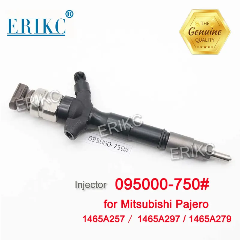 US $147.19 Diesel Injector 7500 Original Common Rail Diesel Injector 0950007500 1465A257 1465A297 1465A279 For Denso Mitsubishi Pajero