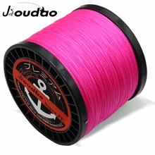 Jioudao 4 Strands 1500M Braid Multifilament PE Braided Fishing Line Fishing Braid Wire for Carp Fishing 10 20 30 55 65 85 100lb