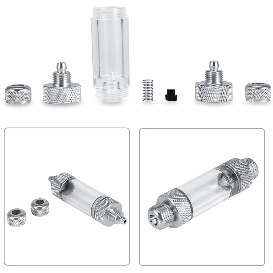 Single/Double Head Aquarium CO2 Bubble Counter Fish Tank Water Plant CO2 Regulator Injection System Diffuser Accessories co2 regulator aquarium co2 diffuser aquarium co2 accessories