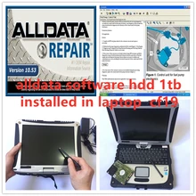 2020 alldata 2 em 1 todos os dados 10.53 software hdd 1tb instalado no portátil cf19 4g u9300 tela de toque pronto para trabalhar quente