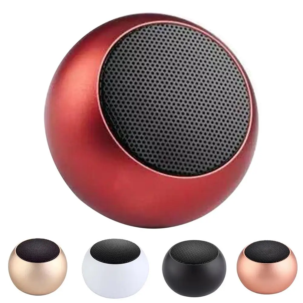 

Mini Portable Bluetooth Metal TWS Music Player Solid Color Subwoofer Loudspeaker