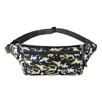

Unisex Outdoor Waterproof Functional Camouflage Pattern Type Flap Crossbody Bag Chest Phone Bags Letter Decoration June 19