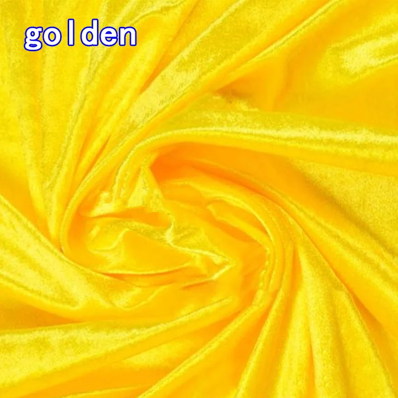 Бархатная ткань Подушка Кукла подкладка свадебный занавес декор сцена 96F - Цвет: Gold