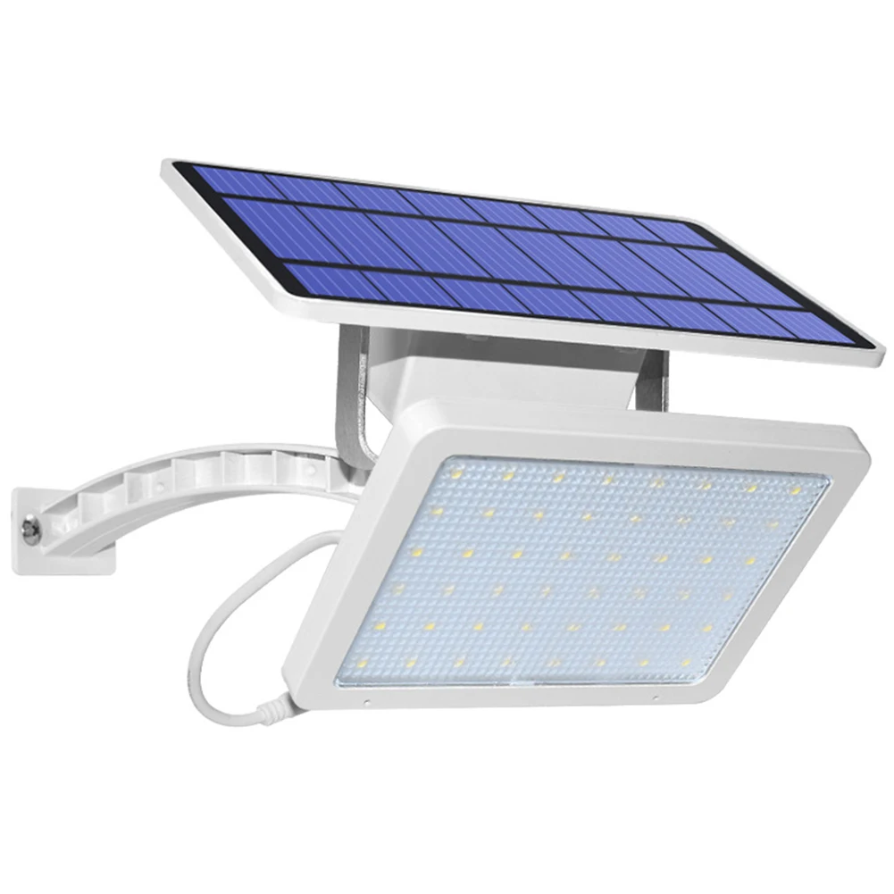 

48LED Courtyard Garden Solar Light Adjustable Yard Outdoor Waterproof Energy Saving Rotating Wall Lamp Automatic Multi Purpose