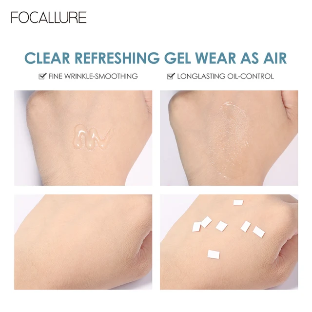 FOCALLURE Makeup Primer Pore Blurring Oil Control Cosmetics For Face Long Lasting Professional Smooth Skin Base