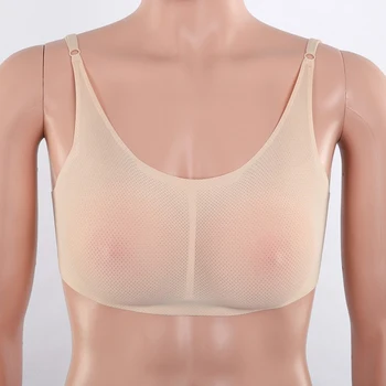 

Prosthesis Silicone Fake Breast Forms Mastectomy Bra Crossdresser