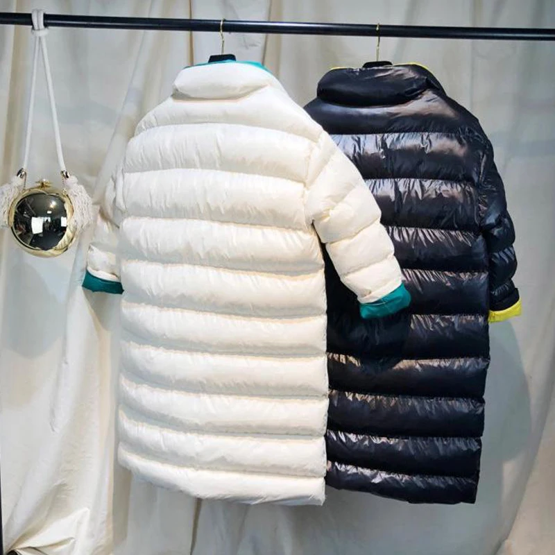 Koop Fitaylor Vrouwen Winter Lange Jas Nieuwe Ultra Lichte Witte Eend Down Jas Vrouwelijke Slanke Puffer Jas Winddicht Down Jas