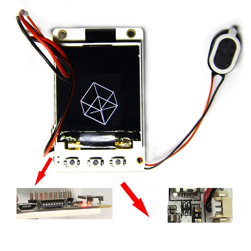 TTGO TS V1.0 V1.4 ESP32 модуль 1,44/1,8 TFT Micro SD карта MPU9250 Bluetooth Wifi модуль GV99