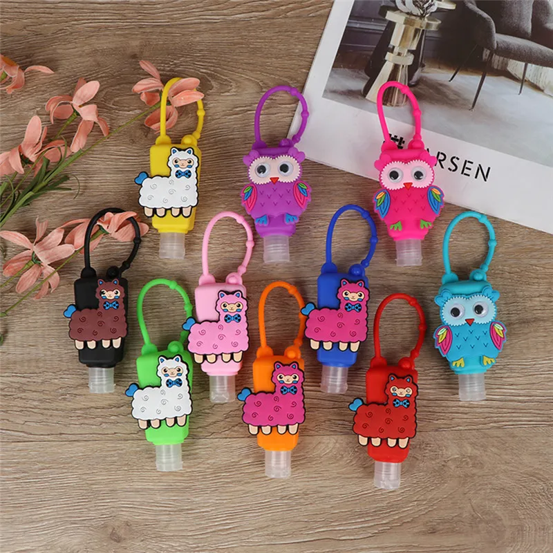 30ML Embossed Cute Cartoon Owl Shape Silicone Mini Hand Sanitizer Disposable No Clean Detachable Cover Travel Portable Safe Gel 30ML Embossed Cute Cartoon Owl Shape Silicone Mini Hand Sanitizer Disposable No Clean Detachable Cover Travel Portable Safe Gel