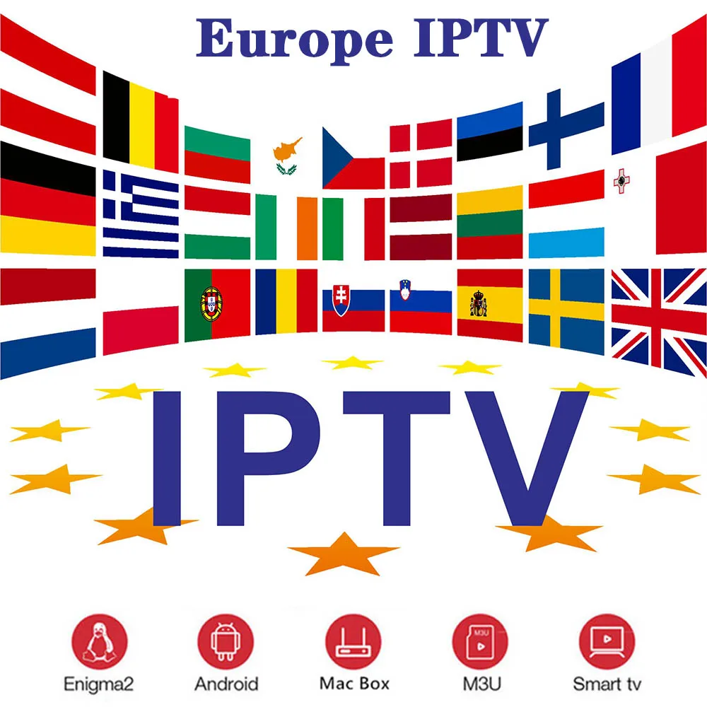 

Europe IPTV Spain M3U Subscription French Netherlands Greece DAZN Movistar for Smart TV Box Android 9.0 SSIPTV Smarters H96 max