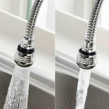 

Water Tap Faucet Extender 360 Degree Adjustable Kitchen Sink Sprayer Extender Shower Head Nozzle Filter Bathroom Accessories