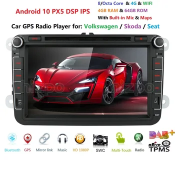 

DSP IPS Car Multimedia player Android 9.0 GPS 2 Din Car Autoradio Radio For VW/Volkswagen/Golf/Polo/Passat/b7/b6/SEAT/leon/Skoda