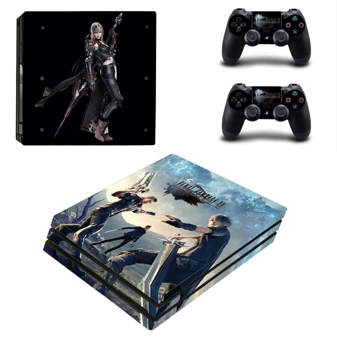 Игра Final Fantasy PS4 Pro наклейка Play station 4 Кожа Наклейка для playstation 4 PS4 Pro консоль и контроллер Скины Виниловые
