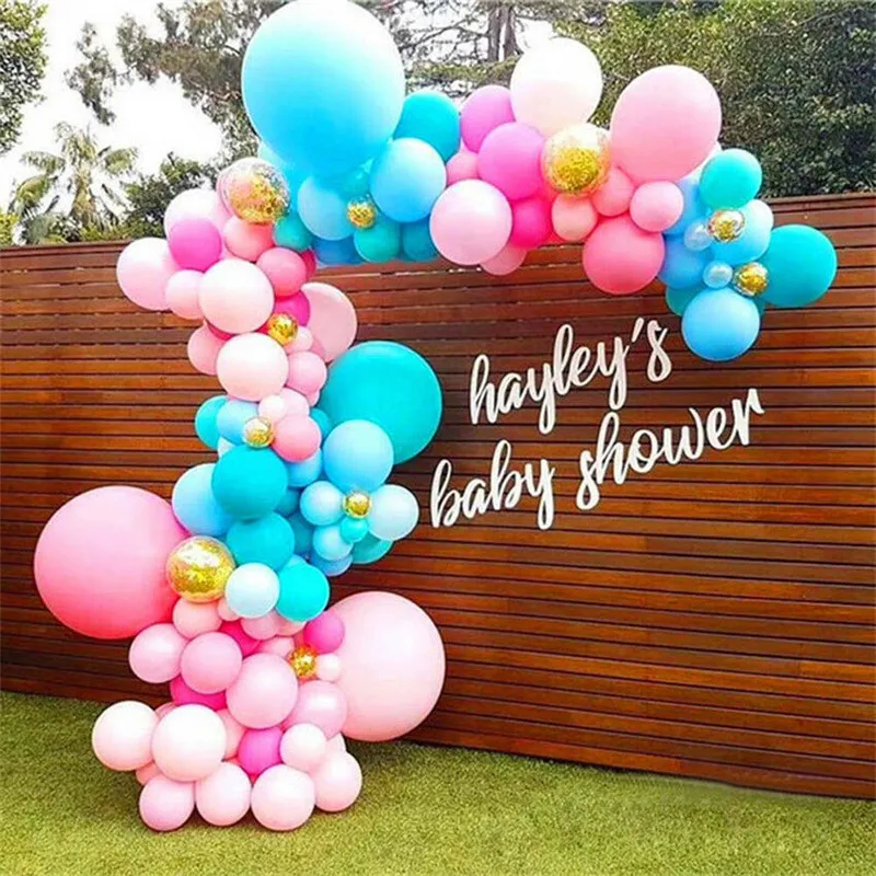 5 м воздушный шар полосы вечерние аксессуары для украшения поздравление шар цепь декор с днем рождения