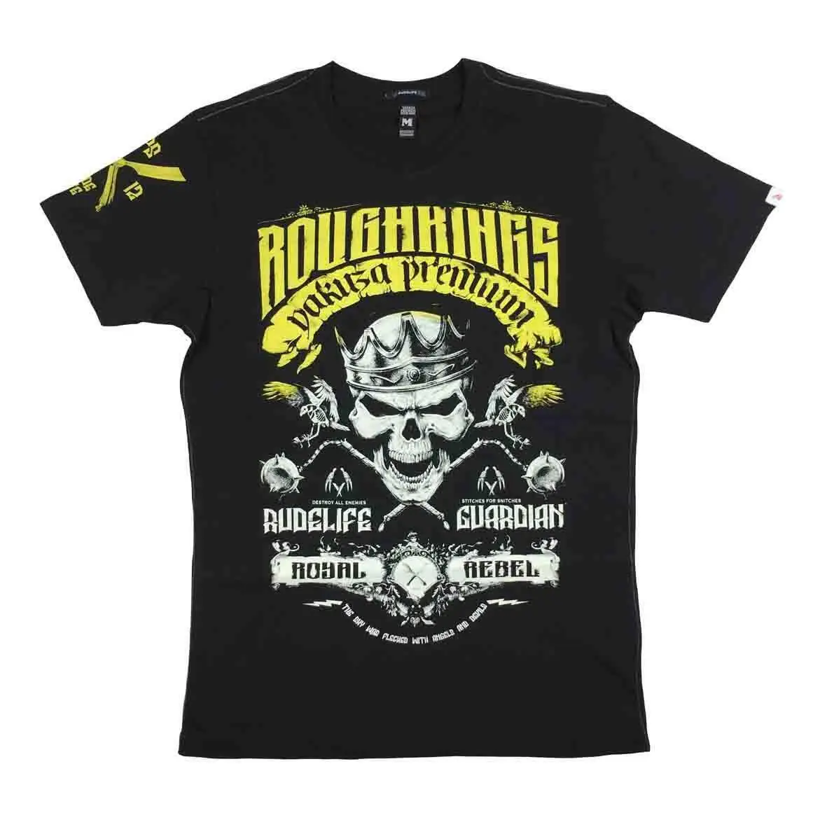 

Yakuza Premium T-Shirt" 2304" | YPS Black Mens Rough Kings Bathroom Guardian- show original titleShort Sleeves 100% Cotton