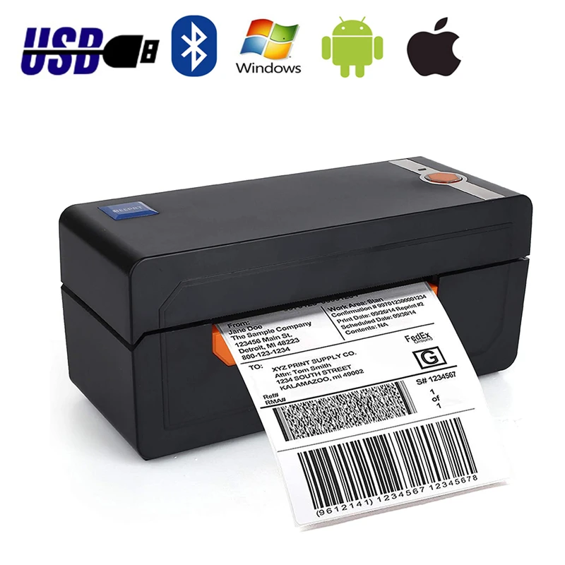 wireless thermal label printer 4x6