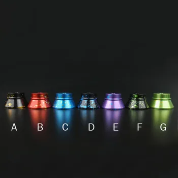 

Color Atomizer Deck Vape Holder Stand Acrylic RDA Base Aluminum Shining Holder Display For 510 RDA RTA Mega RBA Mod