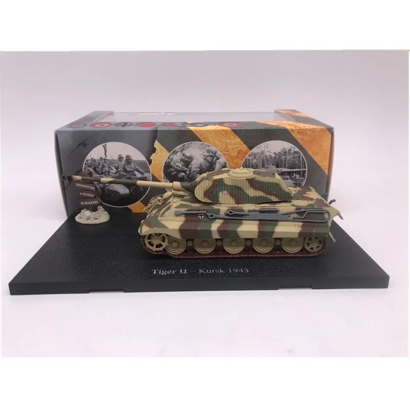 1/72 Tiger 2-Wallonia 1944 Diecast Atlas World War II Tank Military Models |