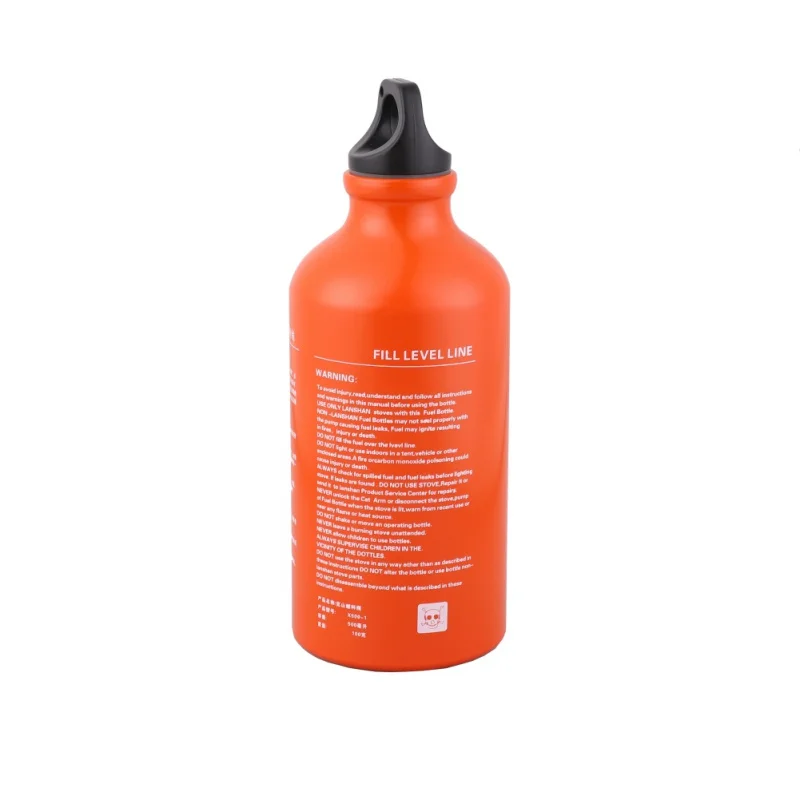 Gas Fuel Oil Bottle 500ml Aluminium Alloy durable lightweight Picnic Barbecue Motorcycle Emergency Petrol Kerosene Alcohol Liqui | Спорт и