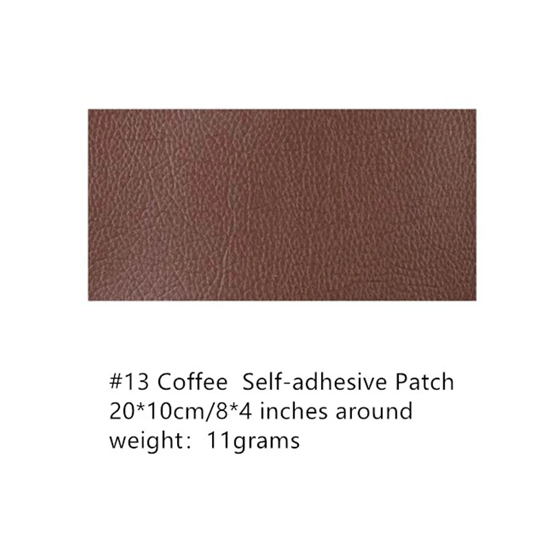 4*8INCH Self-Adhesive PU Leather Repair Patch Paste Sofa Rectangular10*20CM Seat Bed Scrapbook Fabric Sticker Badge 6 | 4*8INCH Self-Adhesive PU Leather Repair Patch Paste Sofa Rectangular10*20CM Seat Bed Scrapbook Fabric Sticker Badge 6