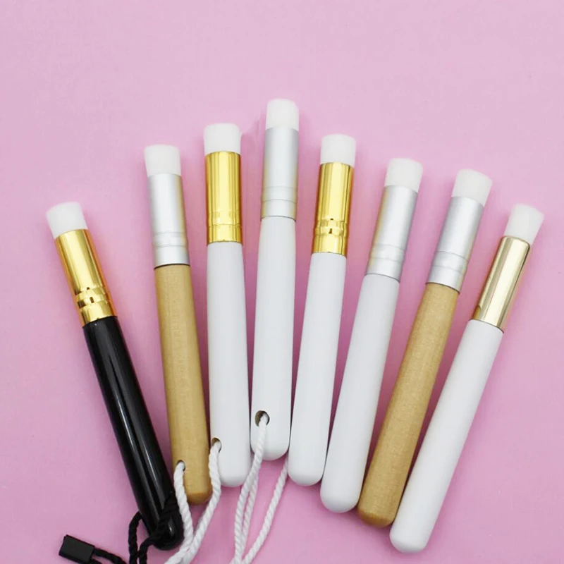 Cuidados com a Pele Escova de Limpeza Beleza Lavagem Rosto Cílios Esfoliante Nariz Limpo Cravo Remoção Escova Ferramenta Maquiagem Ferramentas 50 Pçs