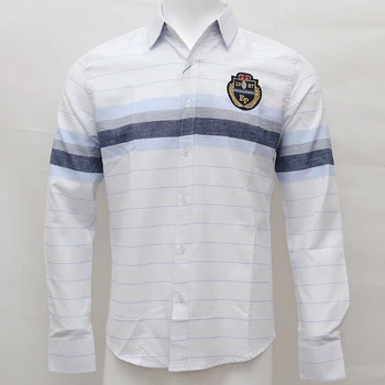 

Embroidery homme shirt camisa masculina Men Long Sleeve Dress Shirt Cotton Social hombre eden park rugby chemises