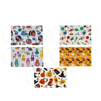 

#50pcs a Box Disposable Nonwoven 3 Layer Ply Filter safe Activated Carbon Filter Replaceable For child Mouth Health Care