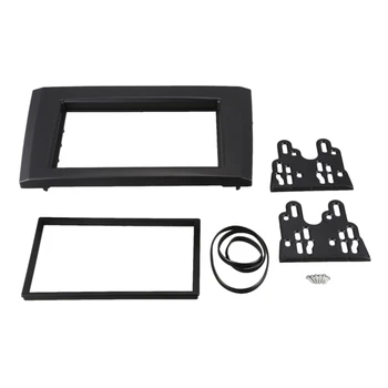 

Car Radio Fascia for 2002-2017 Fiat Doblo Console Dash Kit DVD Stereo Panel Trim Facia Plate Face Frame Install Kit Cover Bezel