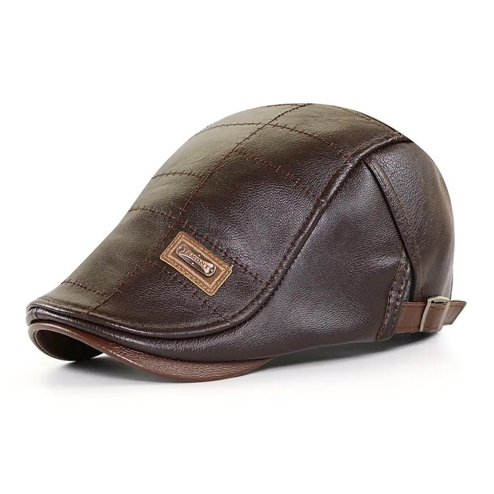 Casquette Simili Cuir C.C – Taille M (neuve)