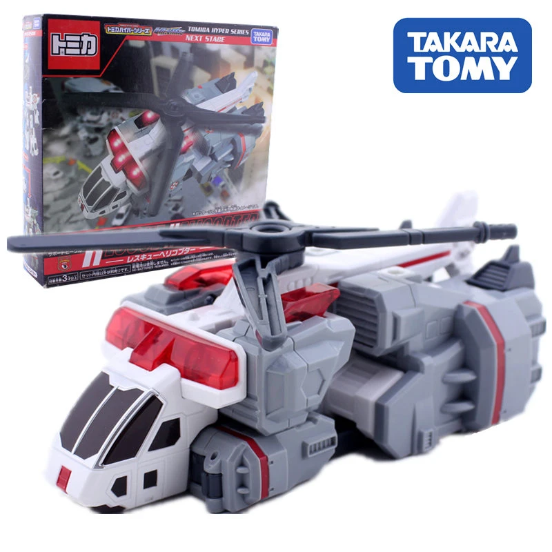 TAKARA TOMY экшн-фигурка скоростной спасательный детский подарок куклы игрушки трансформация томика спасательный вертолет игрушка