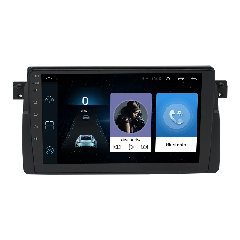 Автомобильная Мультимедийная система UI автомагнитола на Android 9 для BMW E46 M3