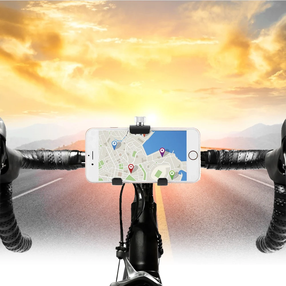 Велосипед gps мобильный телефон держатель для телефона Кронштейн Поддержка Спорт Велоспорт велосипед Алюминиевый сплав держатель 3,5-6,5 дюймов регулируемый