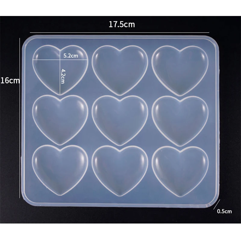 Stampo in silicone per gemme (confezione da 3) - Stampo per gioielli in Stampo in silicone per gemme (confezione da 3) - Stampo per gioielli in