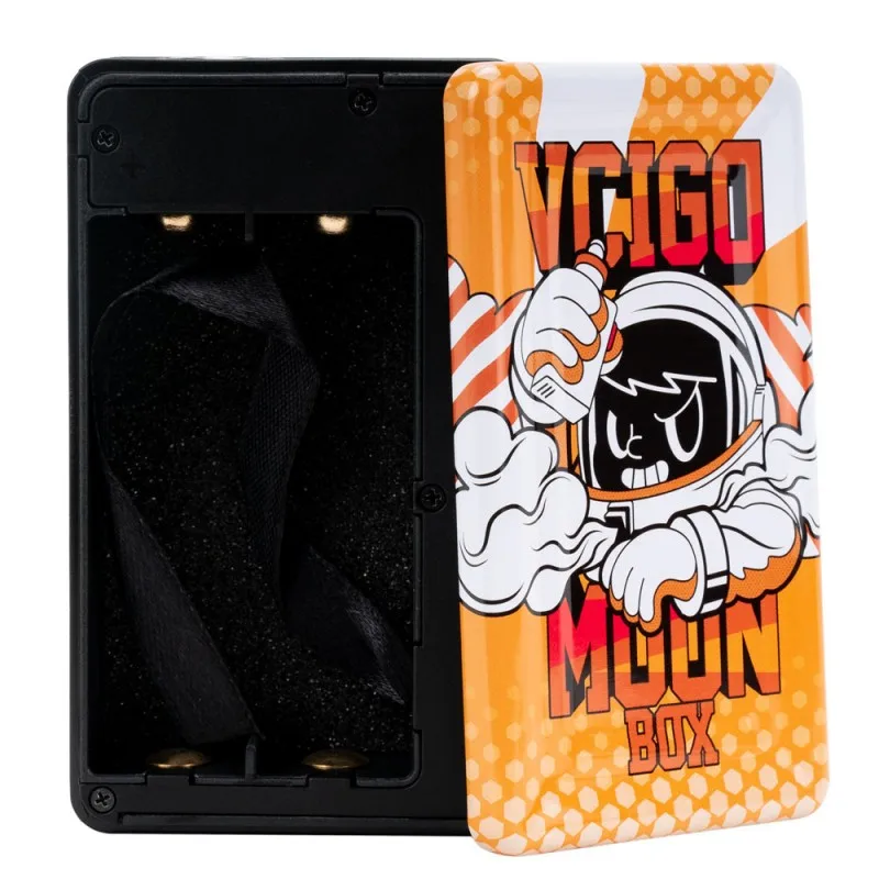 Зазор Sigelei Vcigo Moon коробка мод 200 Вт мех мощность от двух 18650 батарея полный Outpur Vape устройство - Цвет: Orange