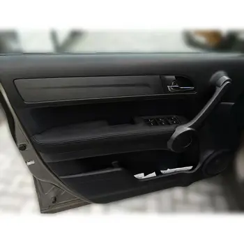 

Equipment Door armrest cover For Honda CR-V CRV 2007-2012 Car Auto Inner Microfiber leather Panel Trim