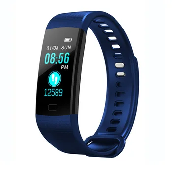 

Y5C Sport Smart Watch Heart Rate Measurement Fitness Tracker Smart Band Information Push Smart Watch Support 12 Languages