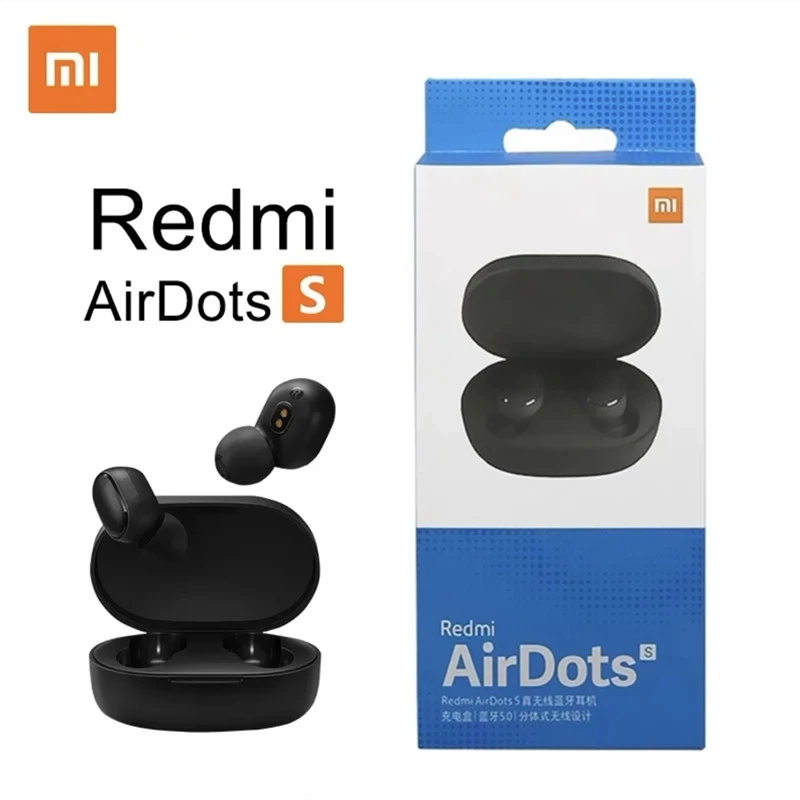 Nuevo Xiaomi Redmi AirDots 2 Bluetooth 5,0 redmi airdots2 Mi Ture auriculares inalámbricos en-oído estéreo bass no redmi airdots